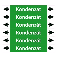 Značení potrubí ISO 20560, kondenzát